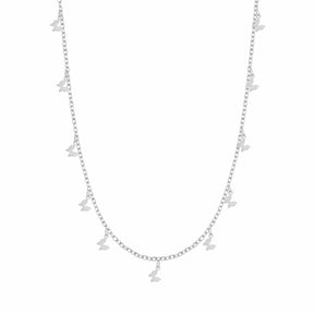 Float Butterfly Choker Necklace
