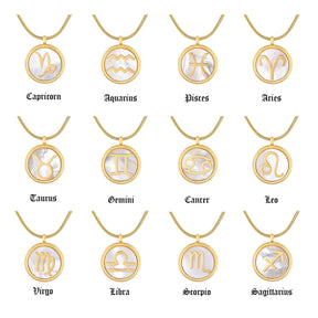 Frost Zodiac Necklace
