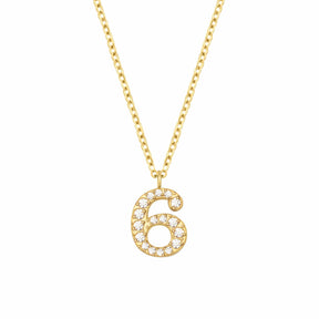 Glow Number Necklace