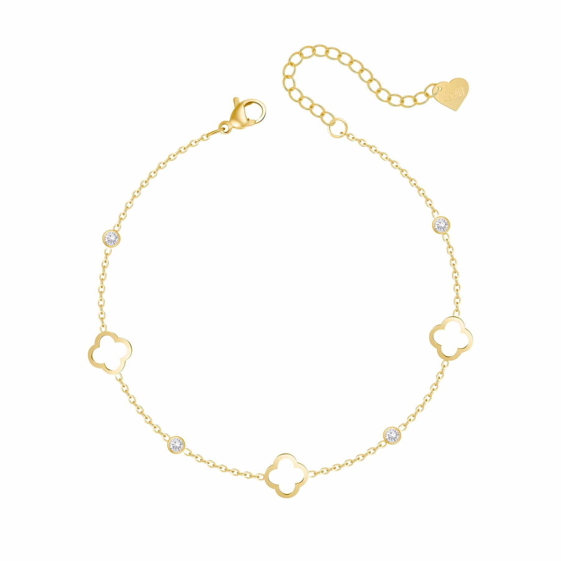 Halo Anklet — Pink Island Anklets | Tarnish-Free Waterproof Jewellery Australia