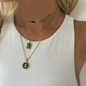 Hect Initial Necklace