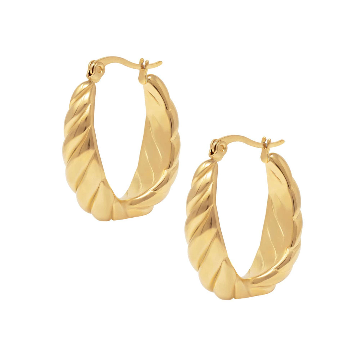 Honey Hoop Earrings