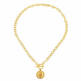 Imogen Coin Tbar Necklace