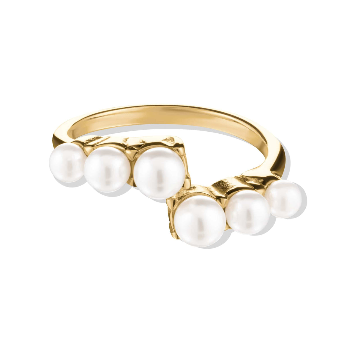 Coastal Pearl Ring — Pink Island Rings | Tarnish-Free Waterproof Jewellery Australia