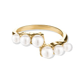 Coastal Pearl Ring — Pink Island Rings | Tarnish-Free Waterproof Jewellery Australia