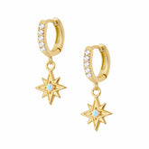 Kerry Opal Hoop Earrings