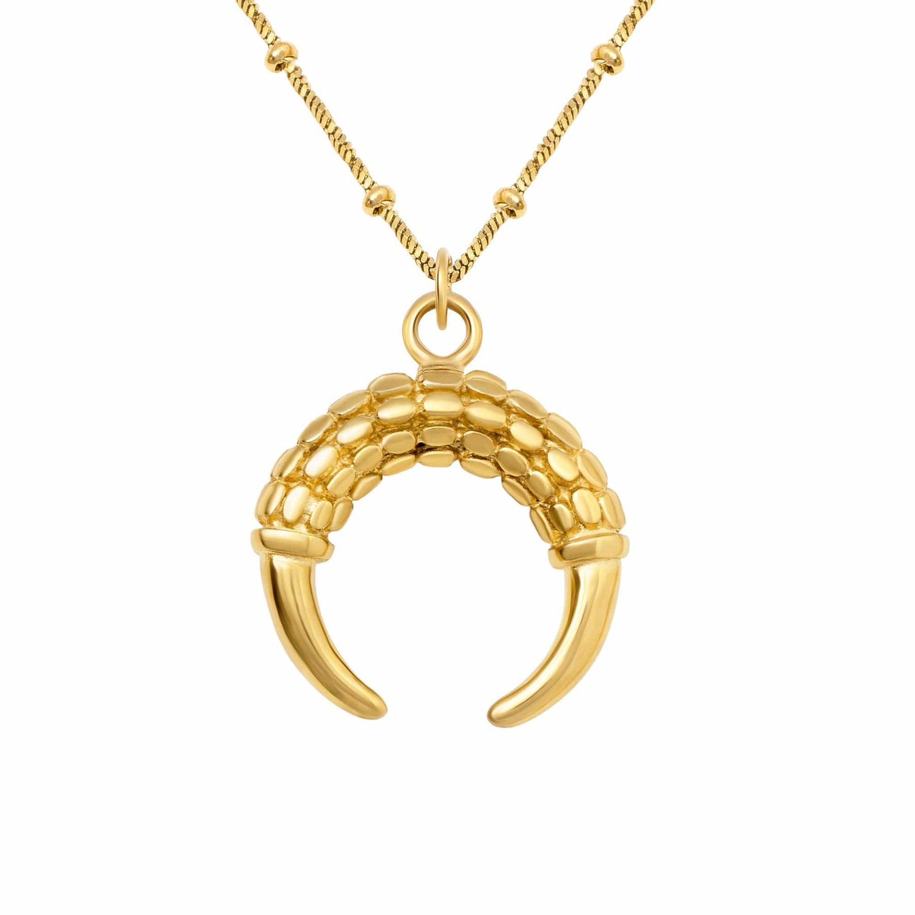 Leia Horn Necklace