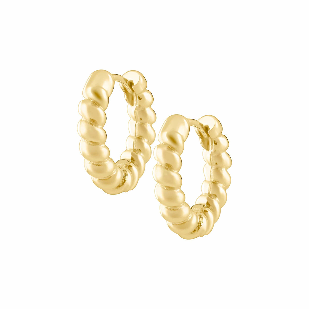 Free Spirit Hoop Earrings — Pink Island Earrings | Tarnish-Free Waterproof Jewellery Australia