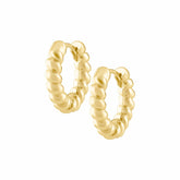Free Spirit Hoop Earrings — Pink Island Earrings | Tarnish-Free Waterproof Jewellery Australia