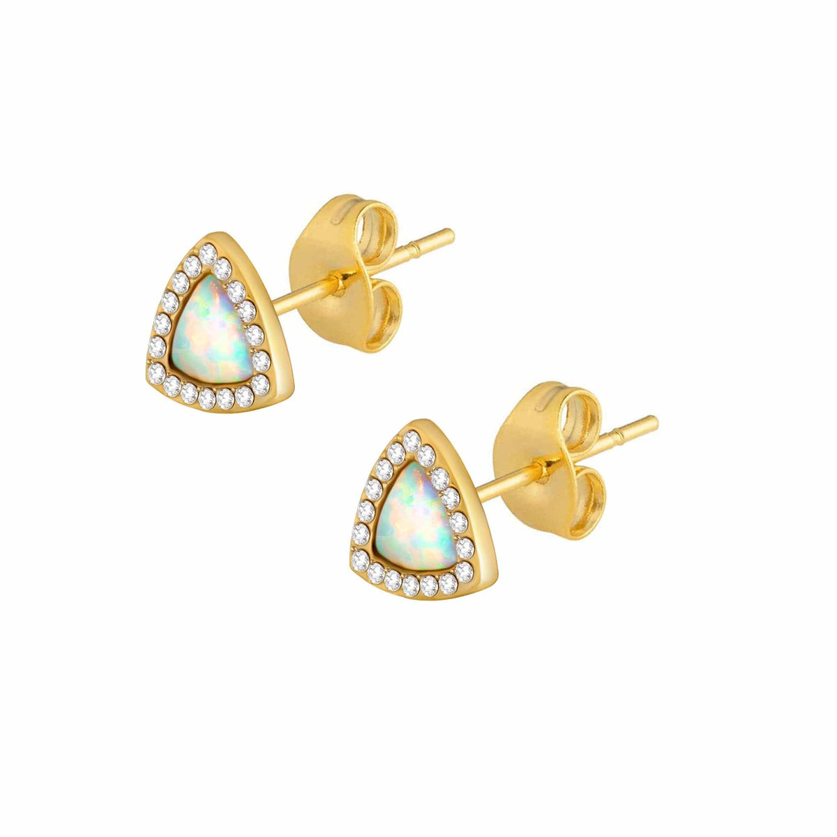 Light Year Opal Stud Earrings