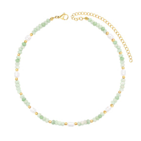 Lila Pearl Choker