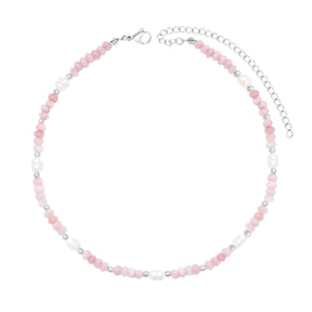 Lila Pearl Choker