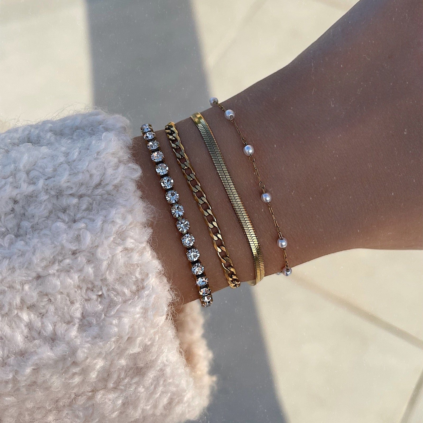 Louise Tennis Bracelet