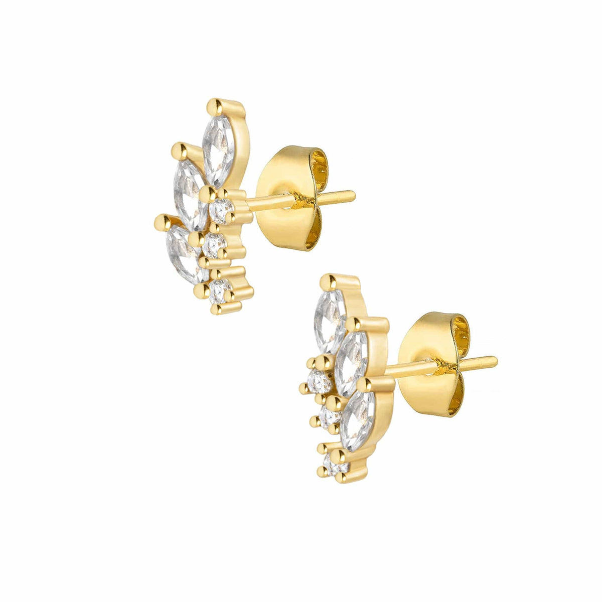 Sandy Stud Earrings — Pink Island Earrings | Tarnish-Free Waterproof Jewellery Australia