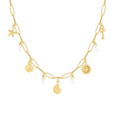 Wanderer Charm Necklace — Pink Island Necklaces | Tarnish-Free Waterproof Jewellery Australia