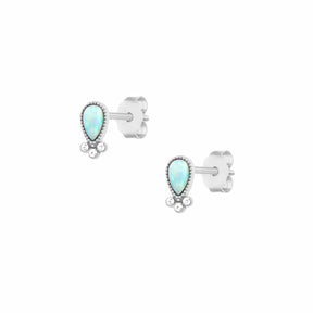 Meadow Opal Stud Earrings