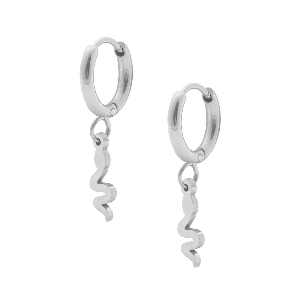 Medusa Hoop Earrings