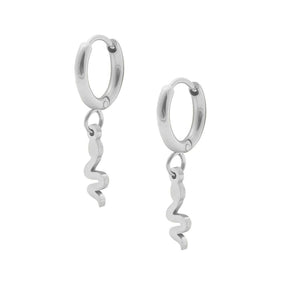 Medusa Hoop Earrings