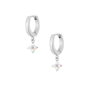 Milos Opal Hoop Earrings