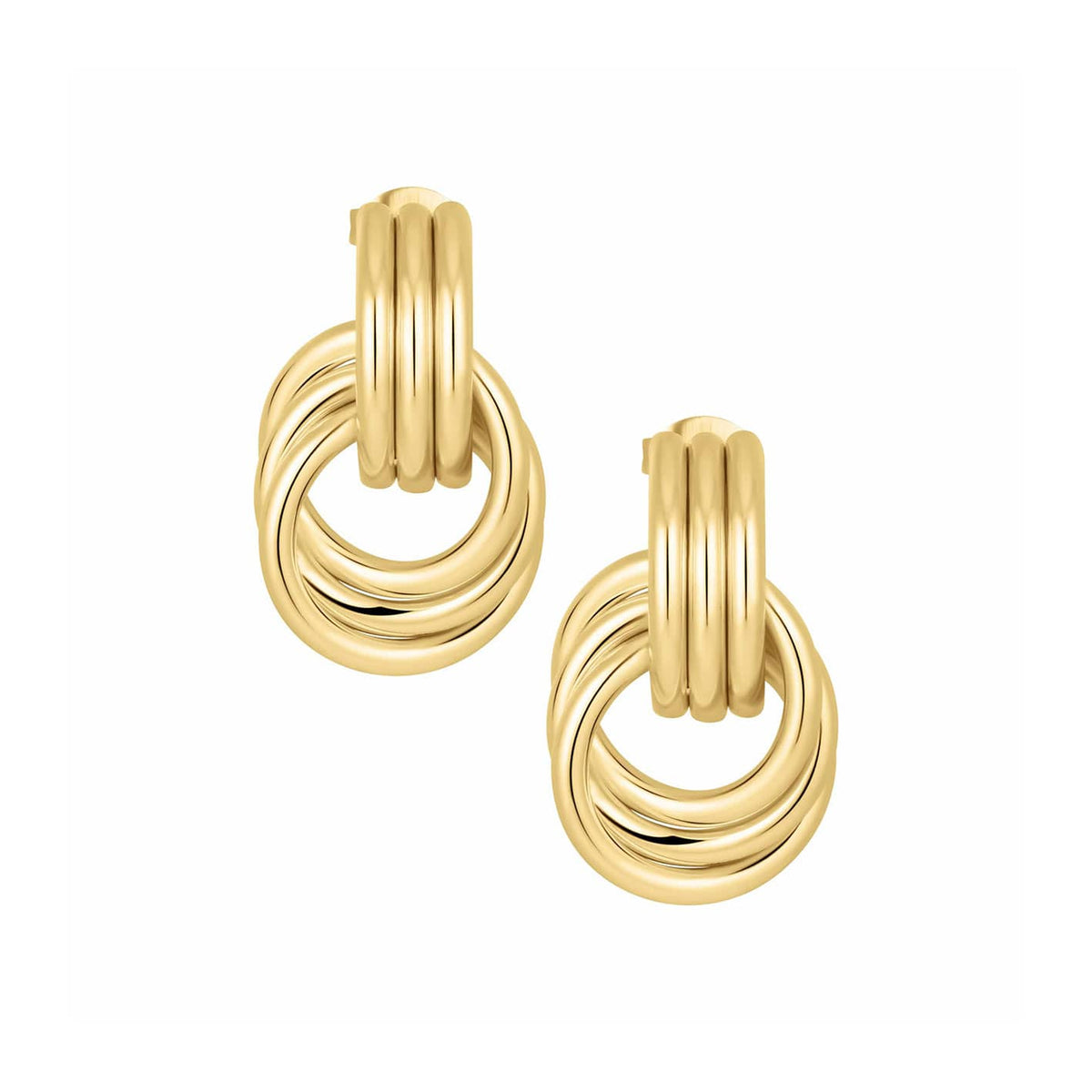Mini Knot Stud Earrings — Pink Island Earrings | Tarnish-Free Waterproof Jewellery Australia