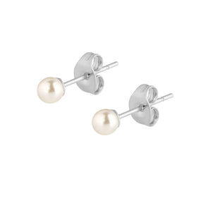 Mini Pearl Stud Earrings