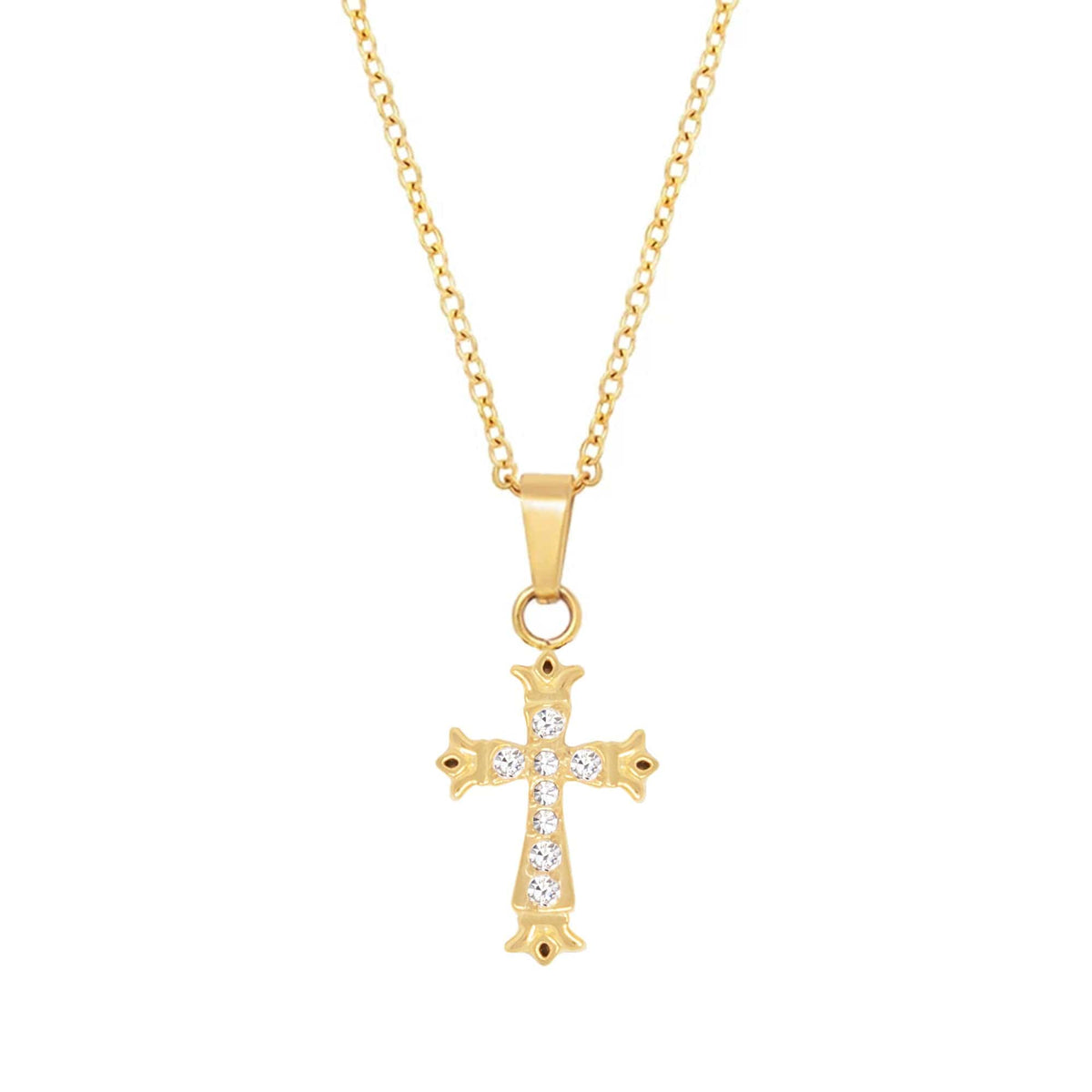 Natalya Cross Necklace