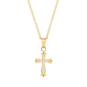 Natalya Cross Necklace