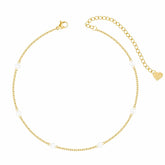 Coastal Pearl Choker — Pink Island Necklaces | Tarnish-Free Waterproof Jewellery Australia