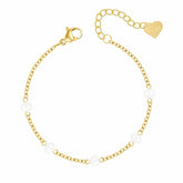 Coastal Pearl Bracelet — Pink Island Bracelets | Tarnish-Free Waterproof Jewellery Australia
