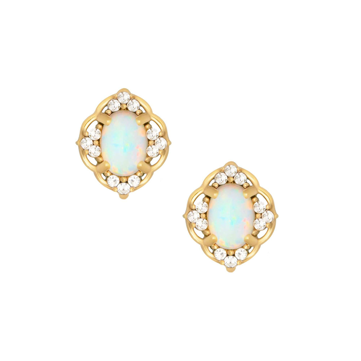 Oceana Opal Stud Earrings