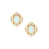 Oceana Opal Stud Earrings