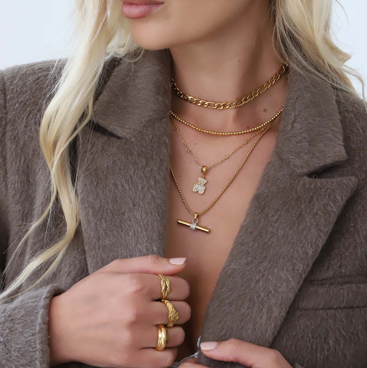 Octavia Tbar Necklace