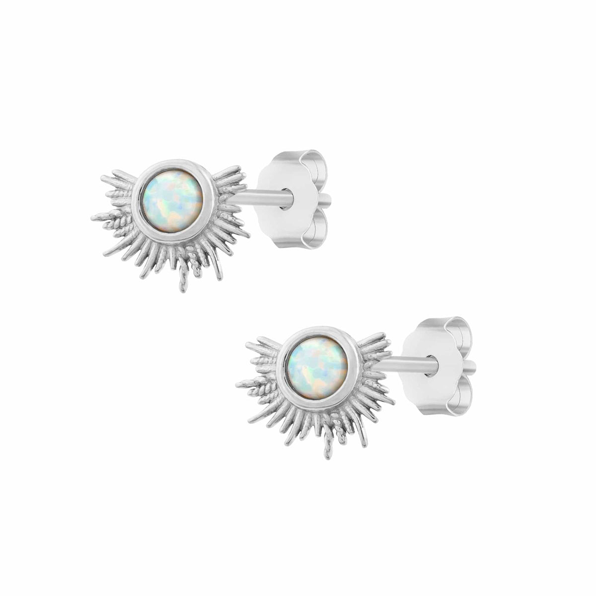 Olympia Opal Stud Earrings