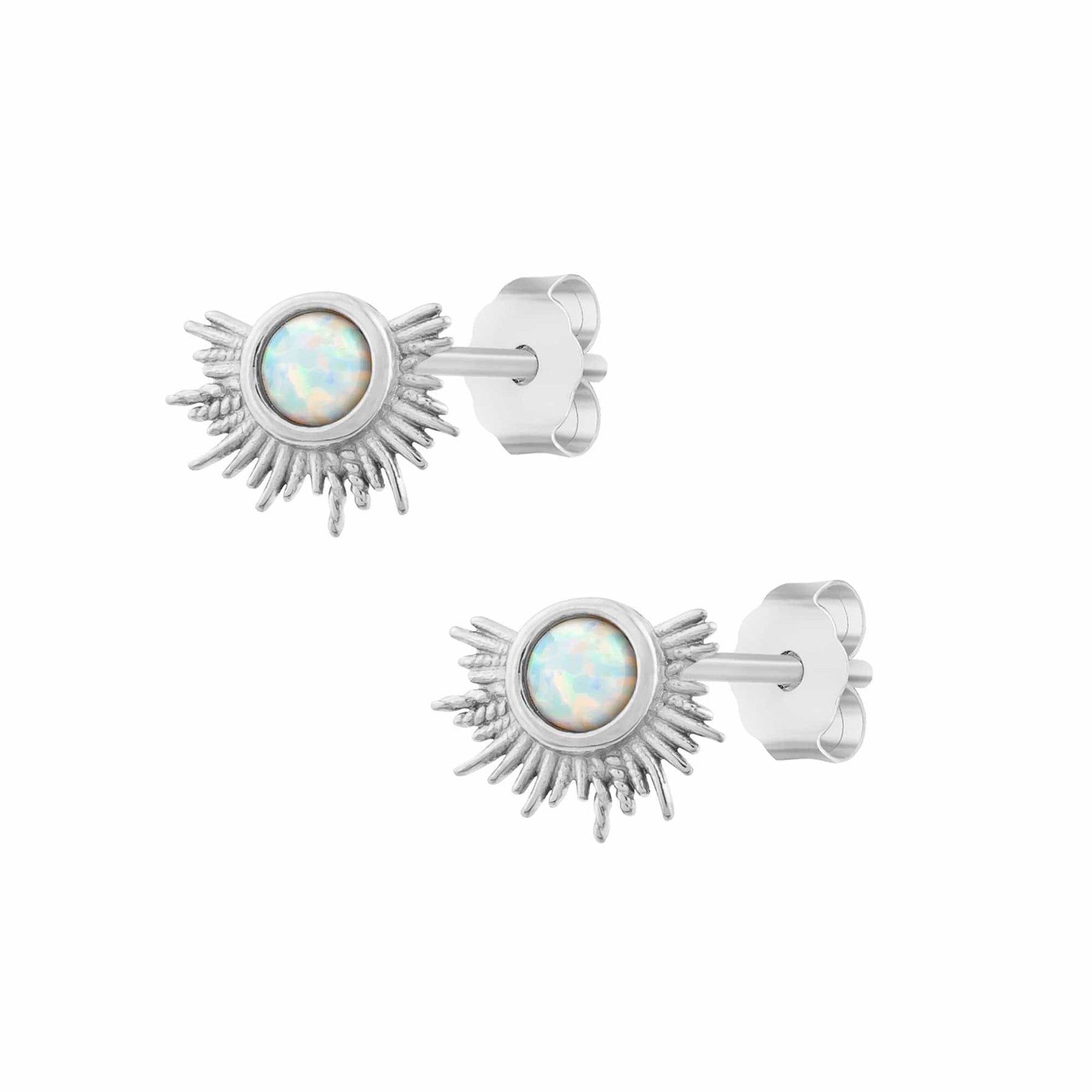 Olympia Opal Stud Earrings