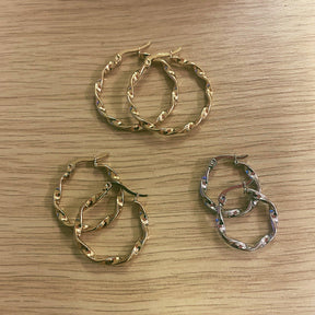 Ophelia Hoop Earrings