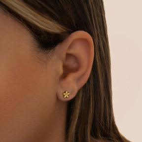 Orchid Stud Earrings