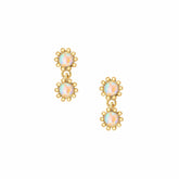 Oslo Opal Stud Earrings