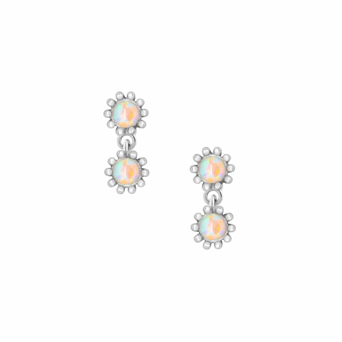 Oslo Opal Stud Earrings