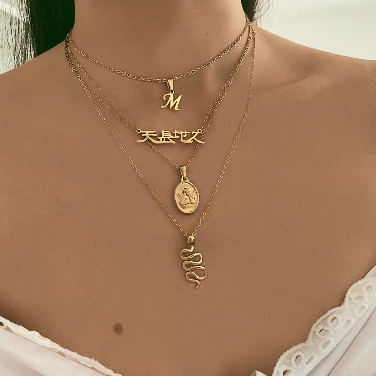 Petite Initial Choker / Necklace