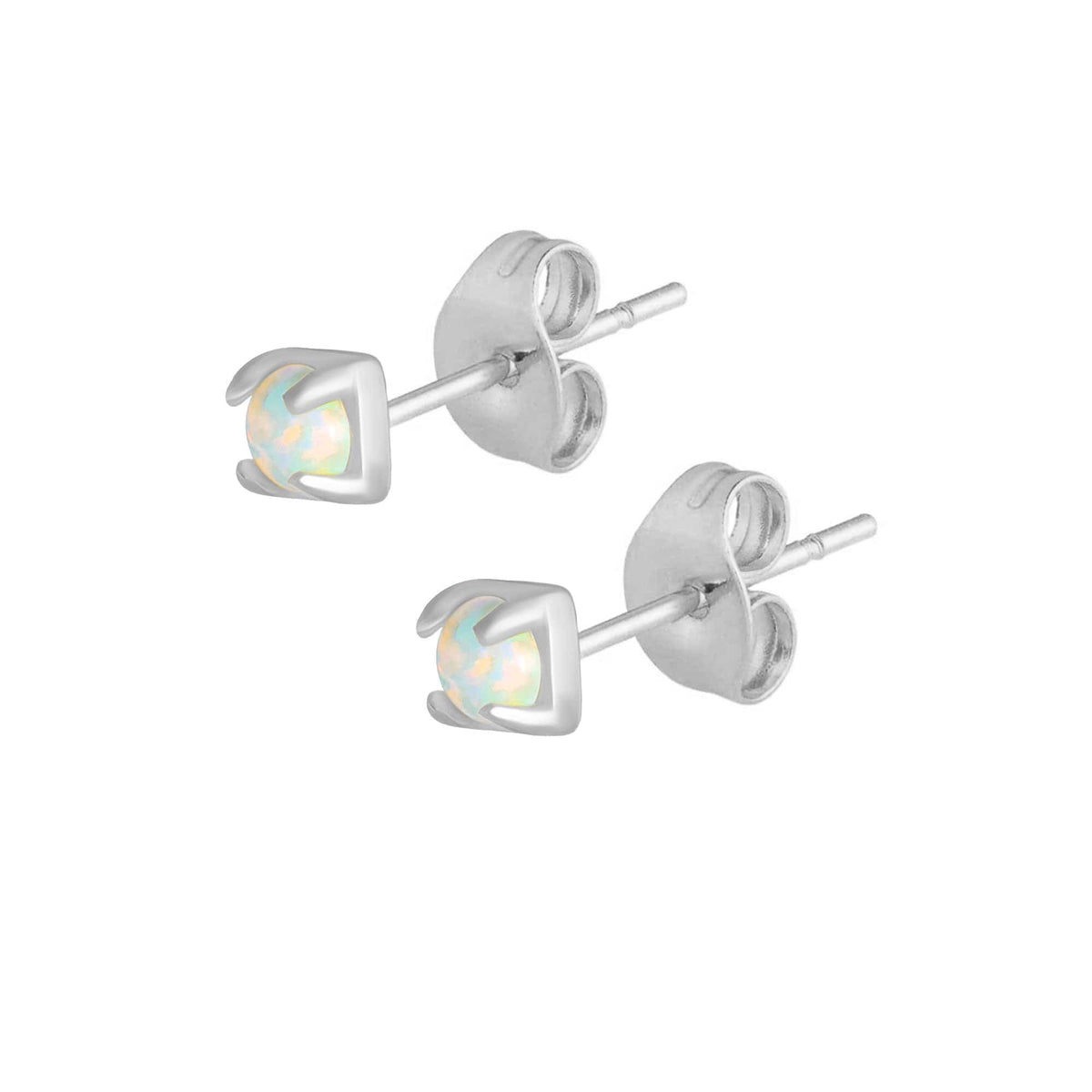 Pluto Opal Stud Earrings