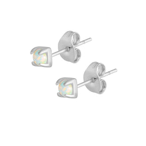 Pluto Opal Stud Earrings