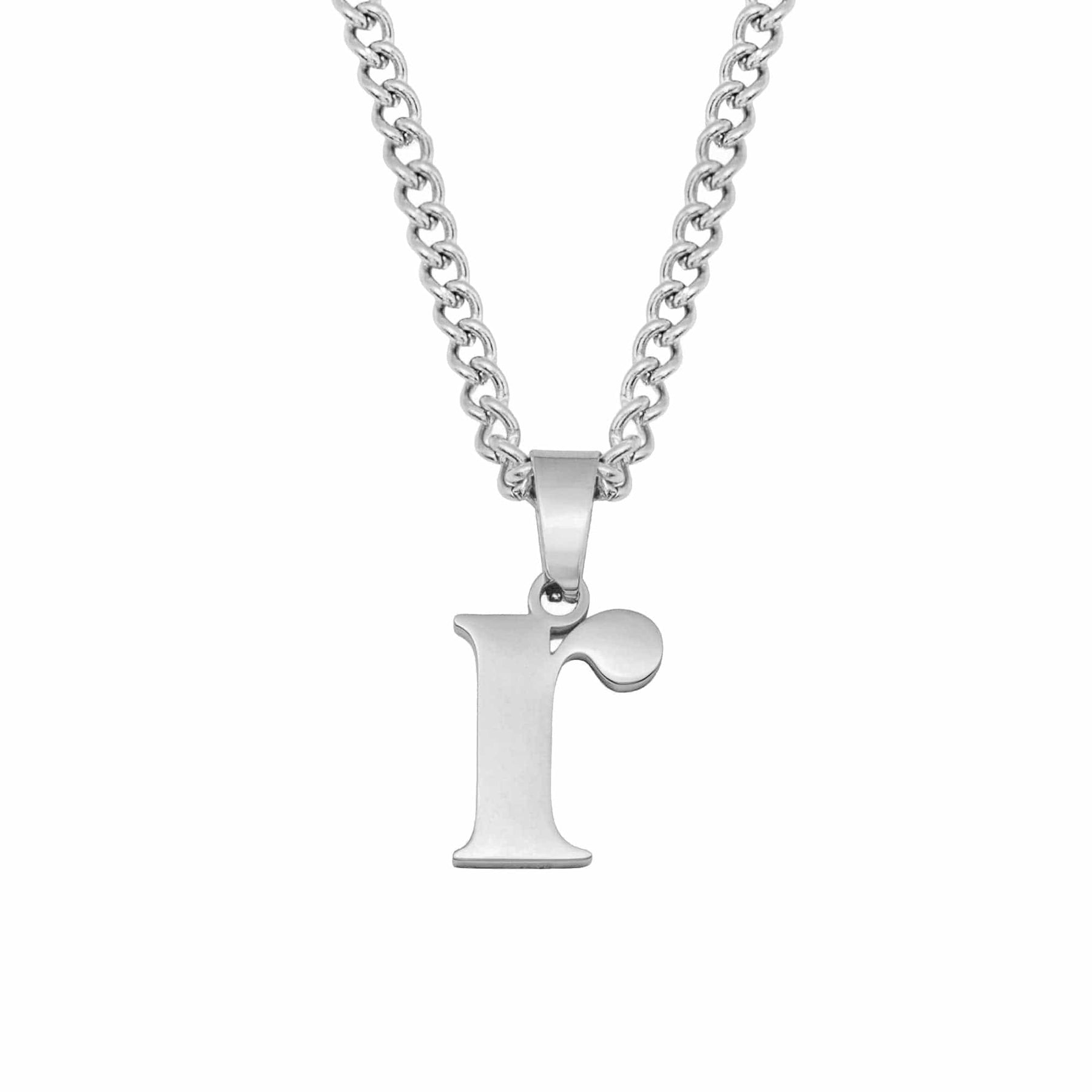 Power Initial Necklace