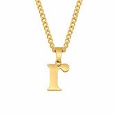 Power Initial Necklace