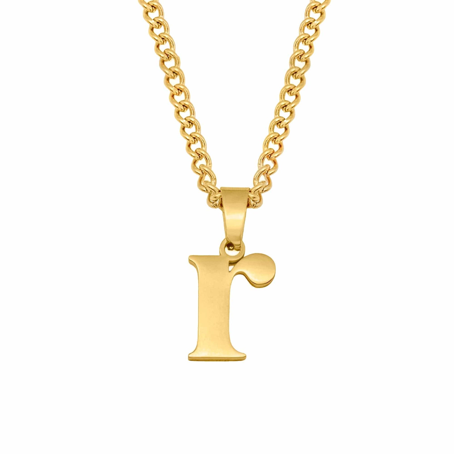 Power Initial Necklace