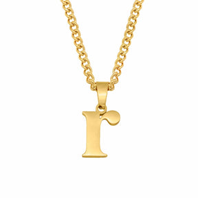 Power Initial Necklace