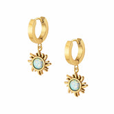 Rae Opal Hoop Earrings