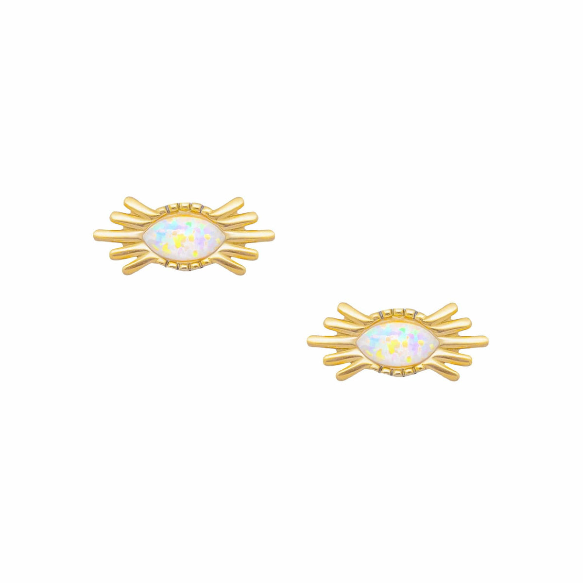 Reef Opal Stud Earrings