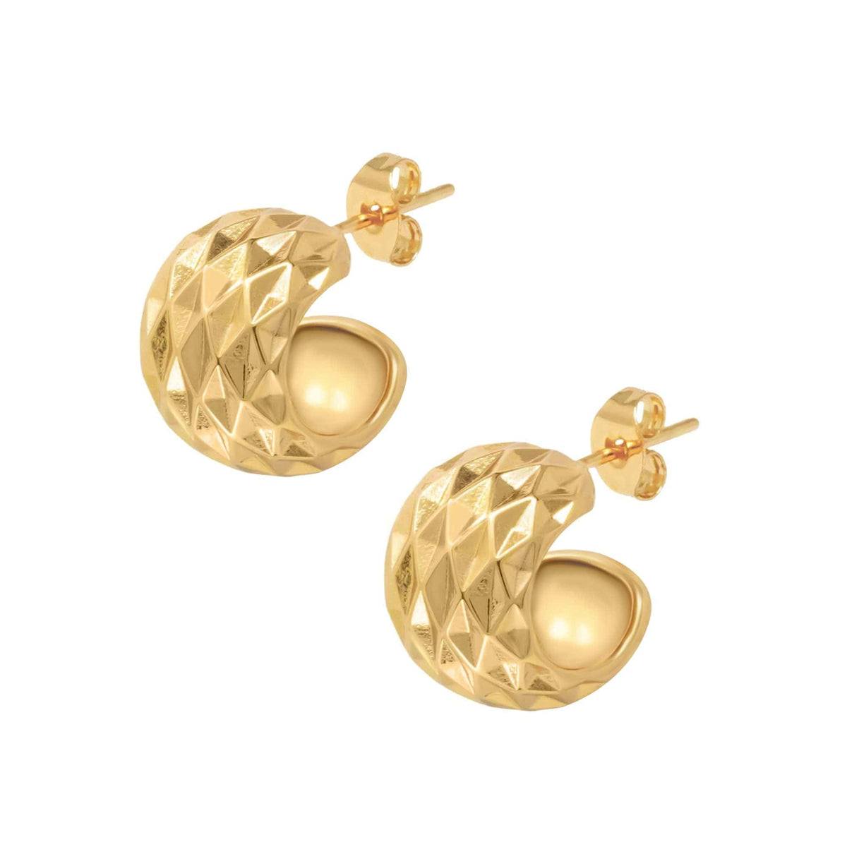 Reflect Hoop Earrings