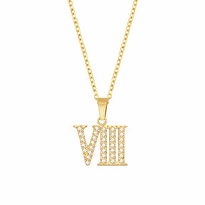 Roman Numerals Necklace