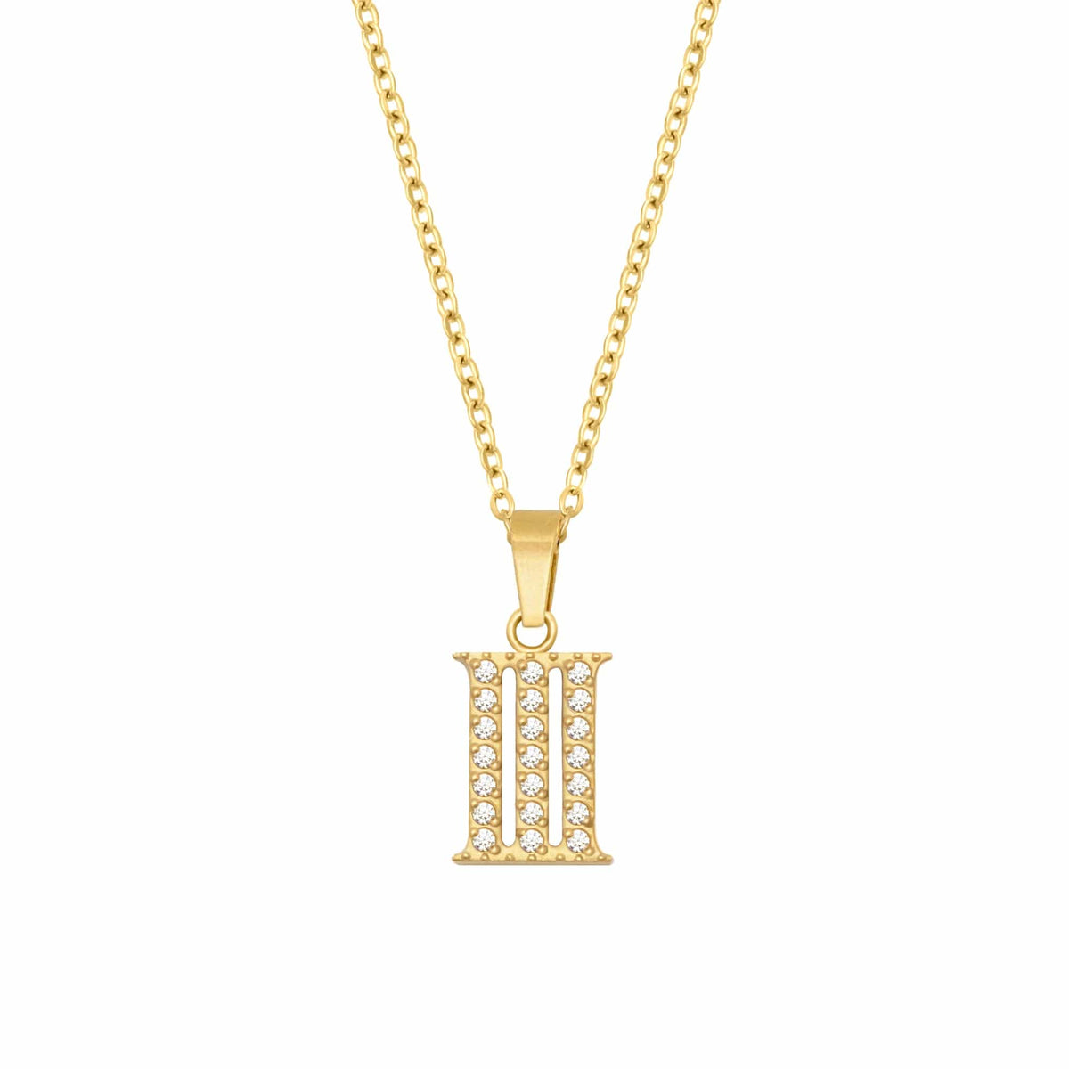 Roman Numerals Necklace